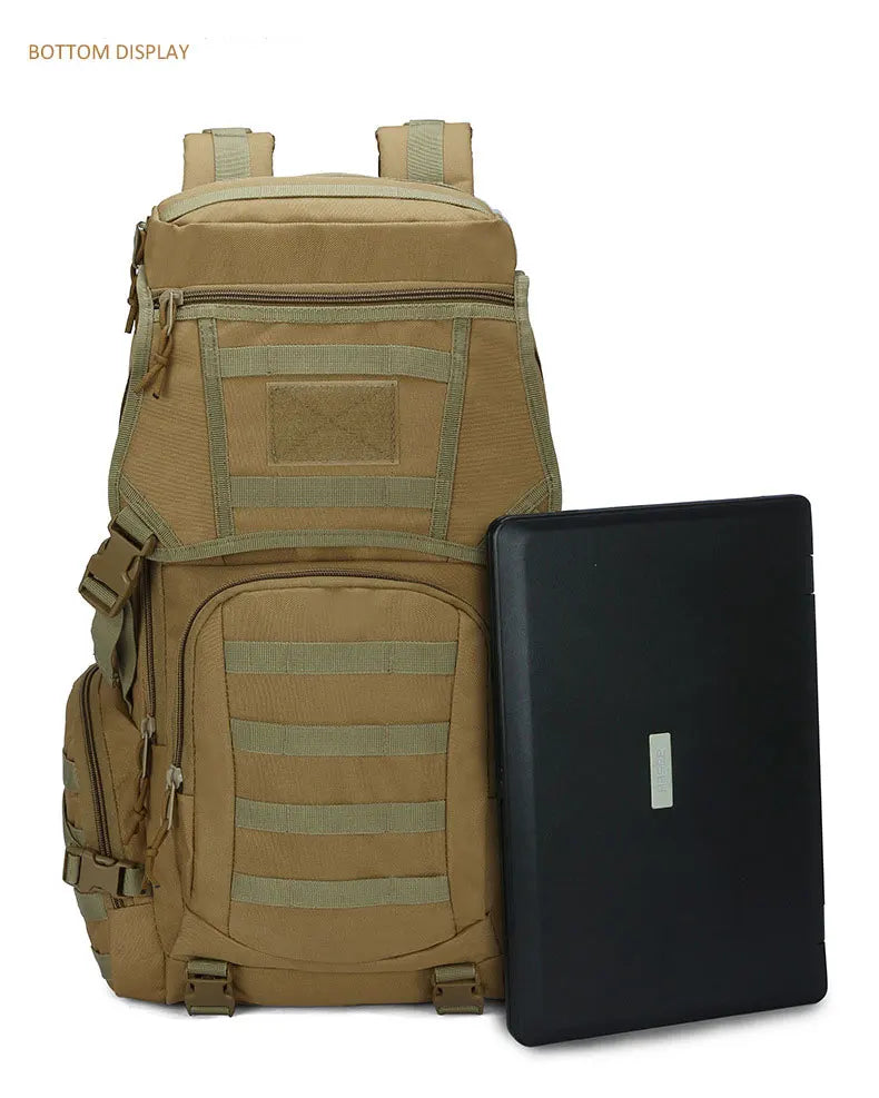 Tactical MOLLE Survival Backpack - Military EDC Rucksack