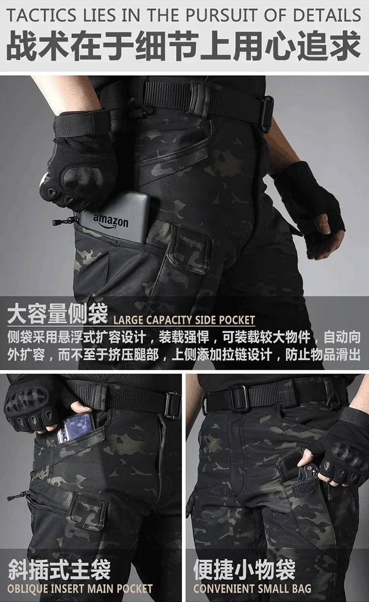 WOLF ENEMY Tactical Winter Set - Sharkskin Waterproof Combat Suit