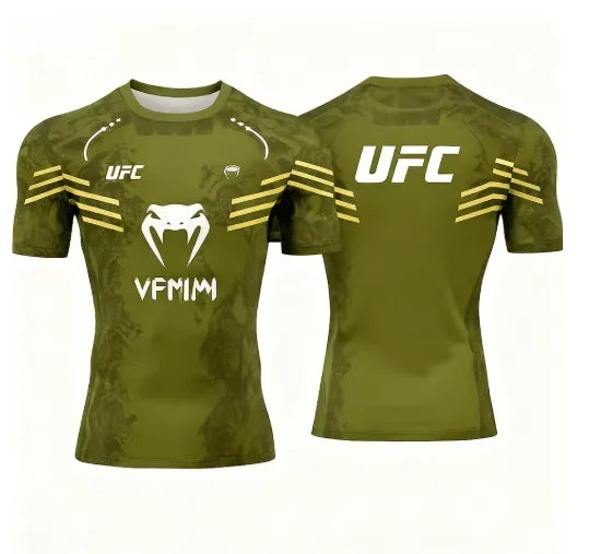 UFC Combat Performance Tee - Quick-Dry Fight Shirt
