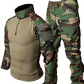 Military Tactical Uniform Set - Combat Shirt & Cargo Pants