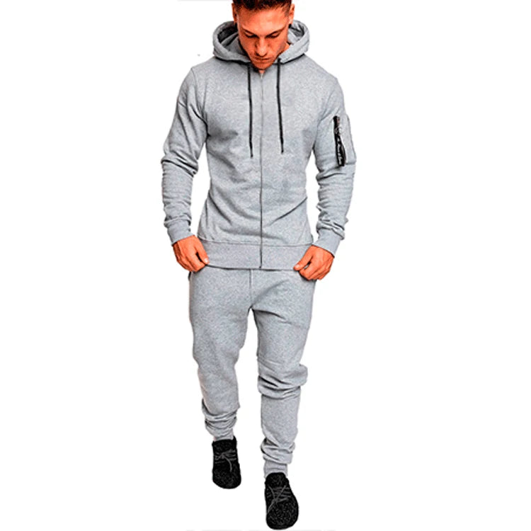 Tactical Performance Hoodie Set - Military-Style Training Gear