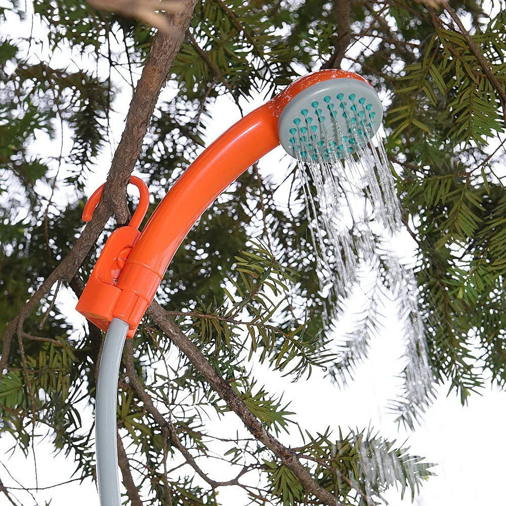Portable Camping Shower – Rechargeable Outdoor Shower Pump for emergencies, Hiking & Travel