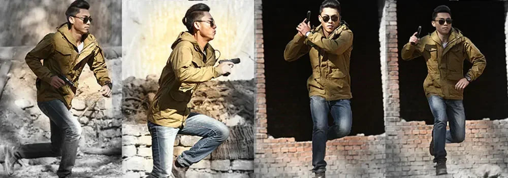 M65 Tactical Field Jacket - Military Waterproof Combat Coat