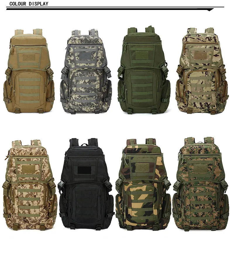 Military-Grade MOLLE Rucksack