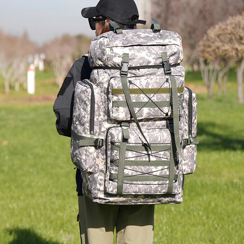 Premium 70L Expedition Backpack - Professional Grade Tactical Rucksack