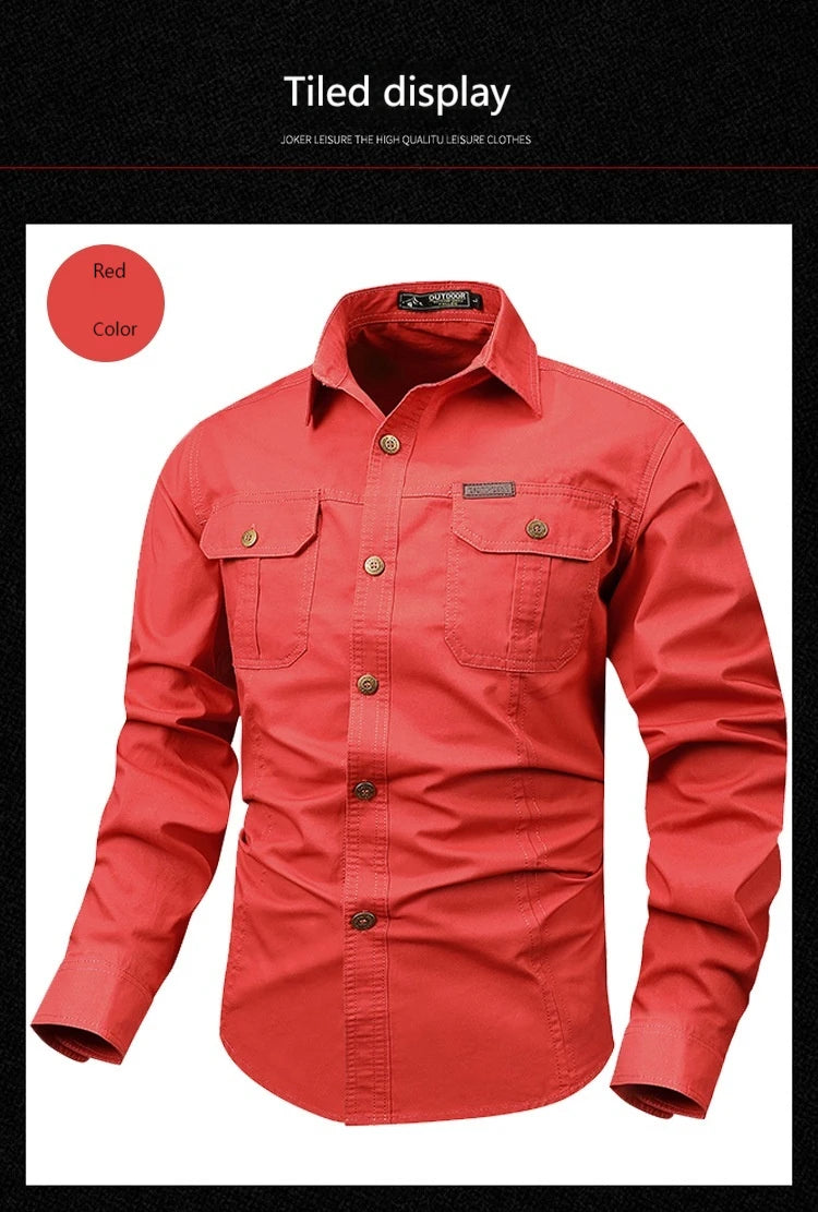 Men’s Tactical Long-Sleeve Shirt