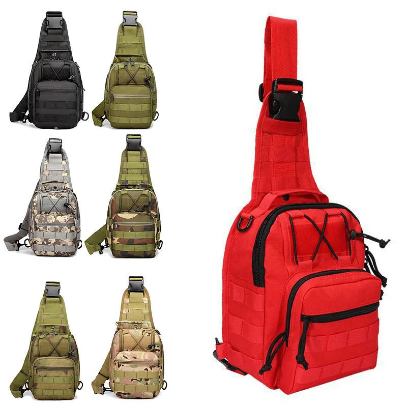 Tactical Sling Chest Bag - Military EDC Shoulder Pack