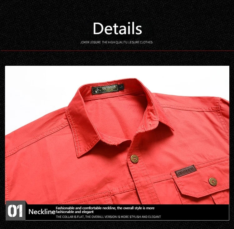Men’s Tactical Long-Sleeve Shirt
