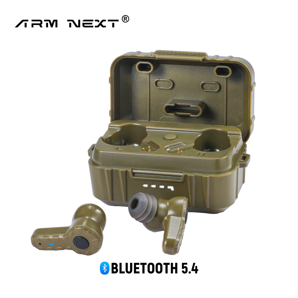 Tactical headset anti-noise earplugs noise-cancelling for hearing protection NRR27dB Military gear