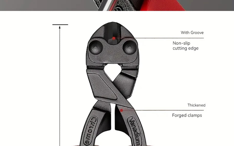 Mini Bolt Cutter Multitool Steel Wire Cutter Labor-saving Multi-functional Strong Cutting Iron Wire Wire Breaker Scissors Pliers