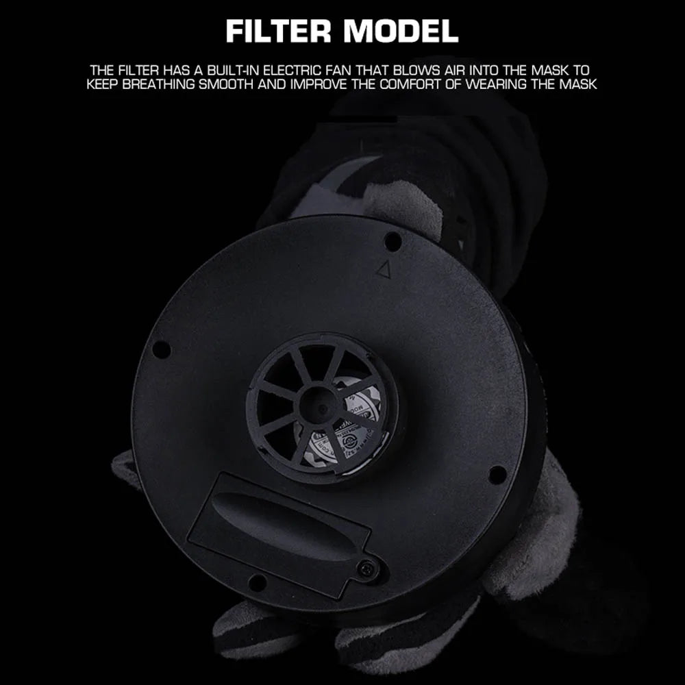 M53 Tactical Gas Mask - Full Face Combat Protective Gear