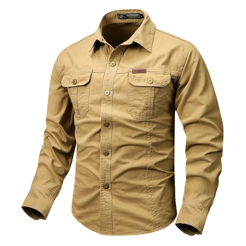 Men’s Tactical Long-Sleeve Shirt