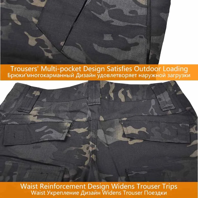 Tactical Combat Uniform sets - Military Camo Suit