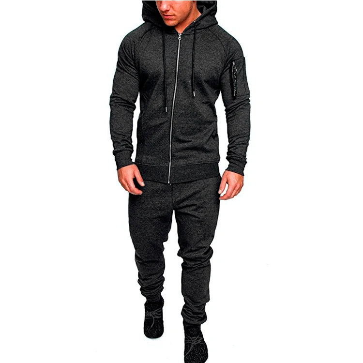Tactical Performance Hoodie Set - Military-Style Training Gear