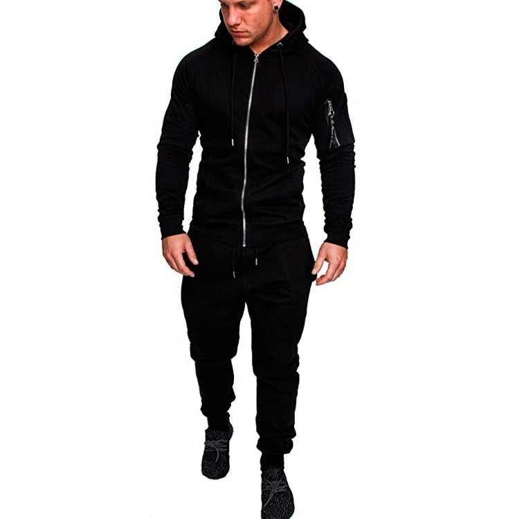 Tactical Performance Hoodie Set - Military-Style Training Gear