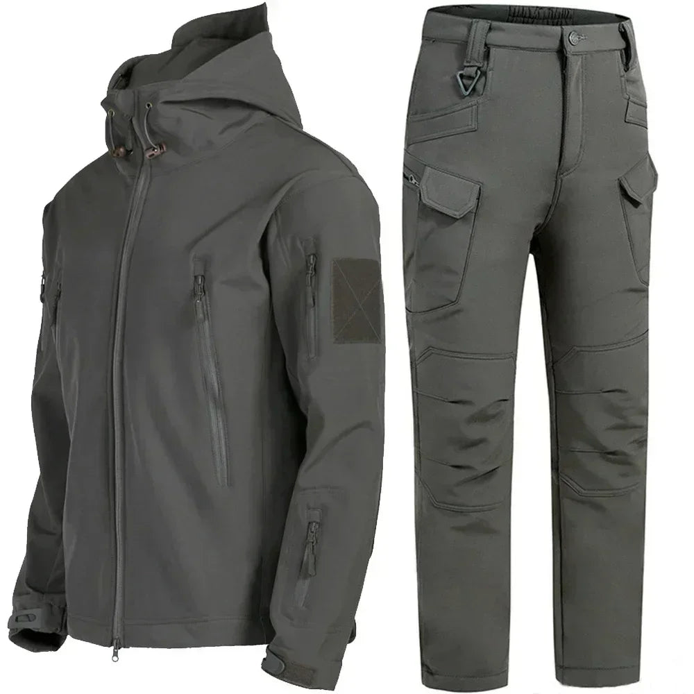 WOLF ENEMY Tactical Winter Set - Sharkskin Waterproof Combat Suit