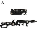 Multifunctional Outdoor Tool Combination Card Folding Molle Scissor Army Knife Mini Bicycle Repair EDC Camping Gear Equipment