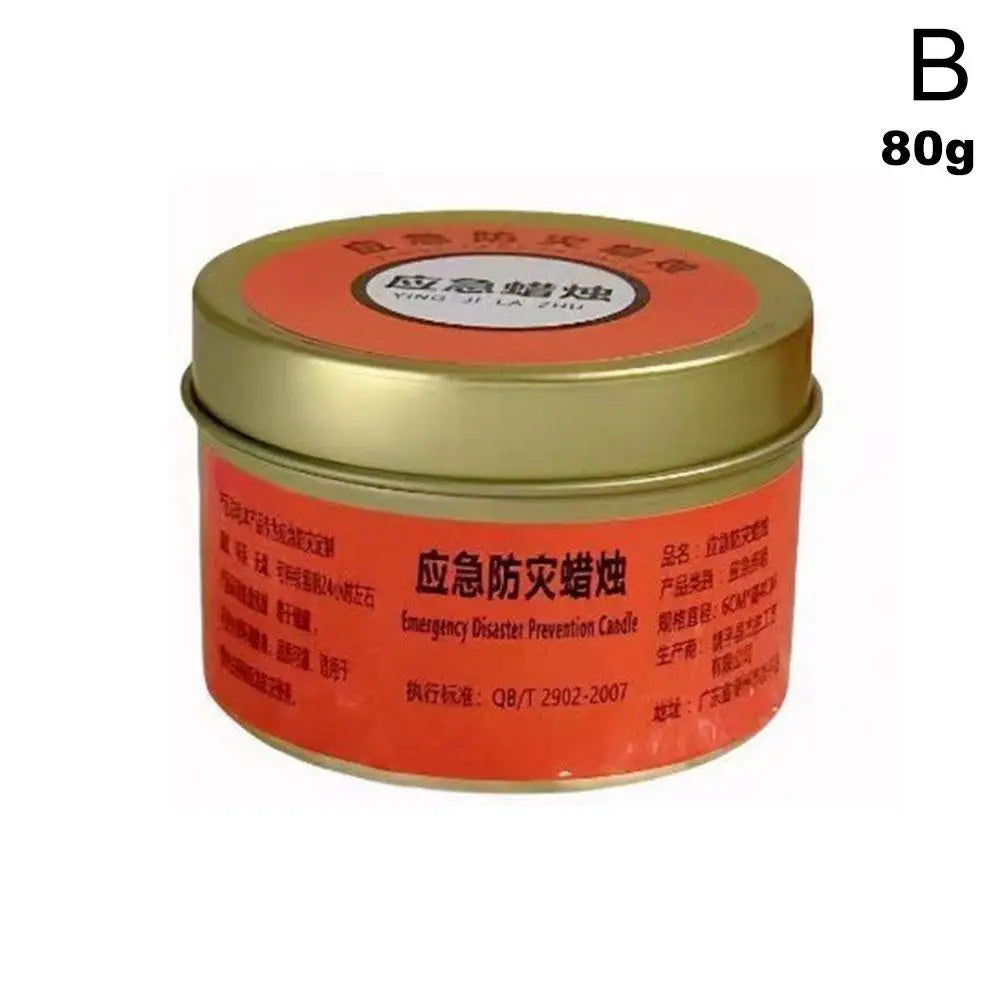 Emergency Survival Candle, 30 Hour Long Burning Windproof Candle for Power Outage, Essential for Home Earthquake Kit & Emergency
