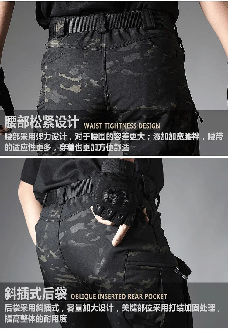 WOLF ENEMY Tactical Winter Set - Sharkskin Waterproof Combat Suit