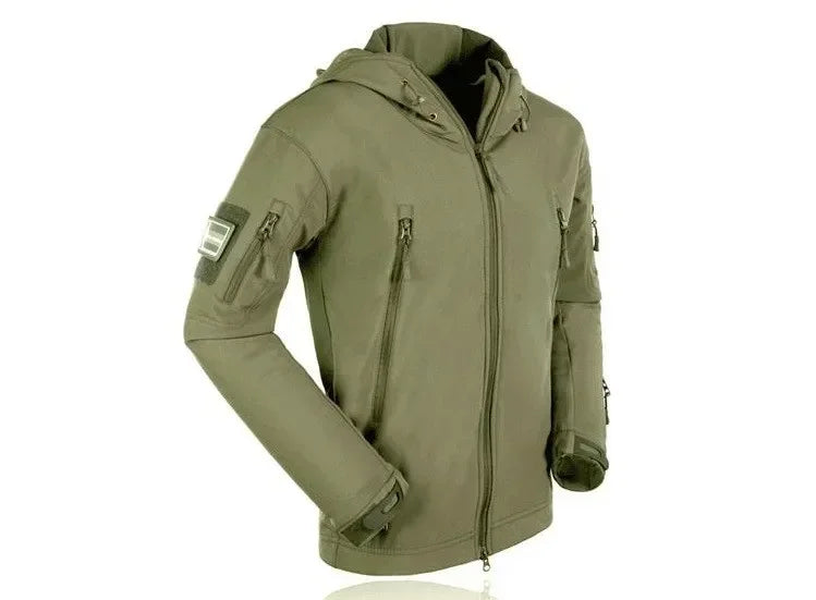 Hiking Jackets Camouflage Hunting Tactical Jacket Autumn Winter Shark Skin Soft Shell Waterproof Jacket Windbreaker