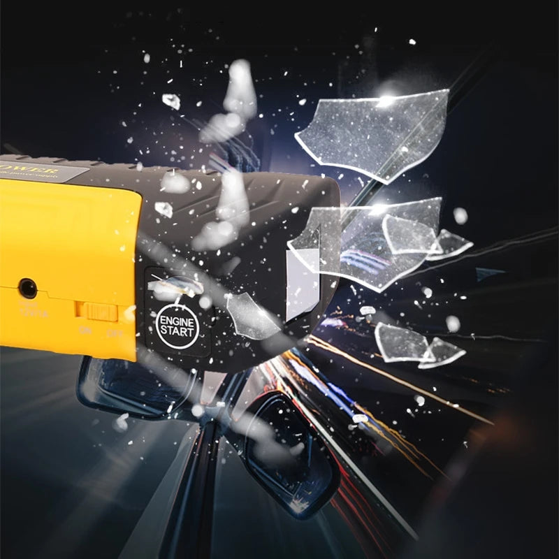 3-in-1 Car Jump Starter - 12V 16800mAh Power Bank