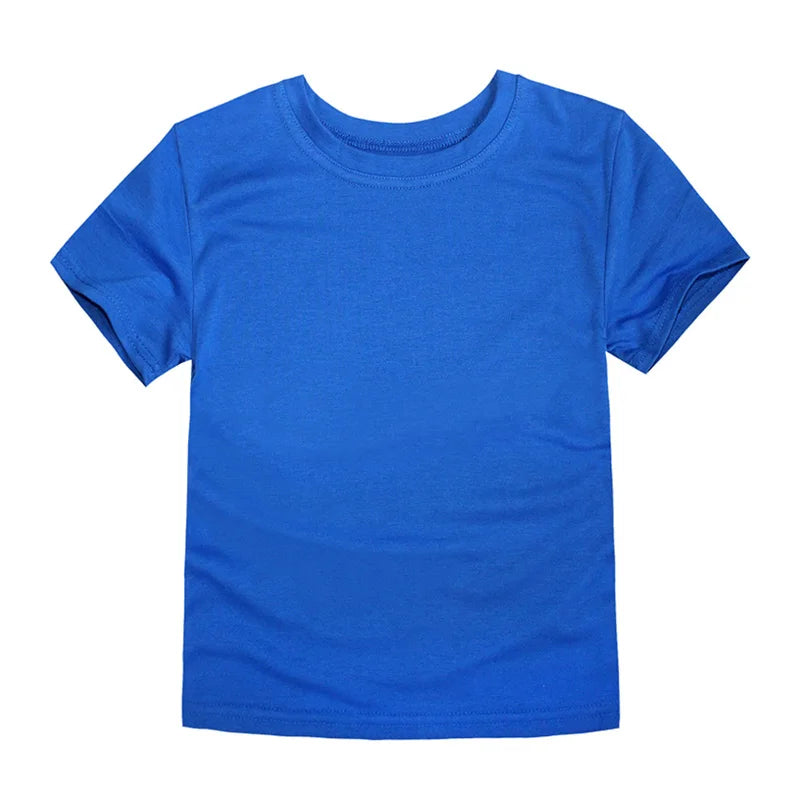 Classic T-shirts for Boys or Girls Cotton Short Sleeve Children's Kids 2 to 14 Years old