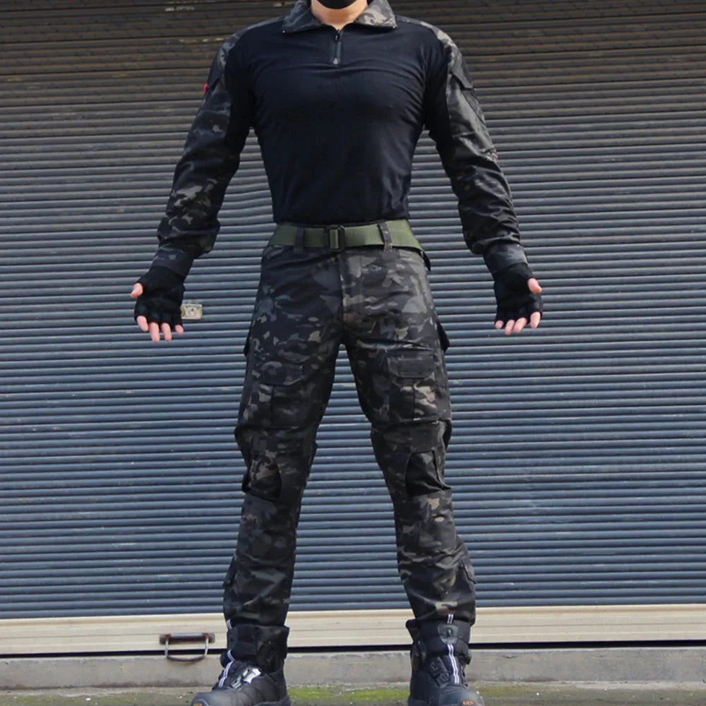 Tactical Combat Uniform sets - Military Camo Suit