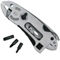 Multitool Wrench adjustable tool/stainless steel multifunctional pocket tool/cross wrench/screwdriver/pliers/folding knife