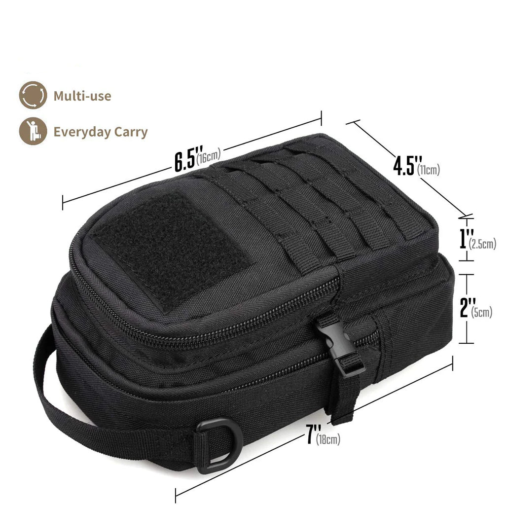 Tactical MOLLE EDC Pouch - Compact Operator Utility Bag
