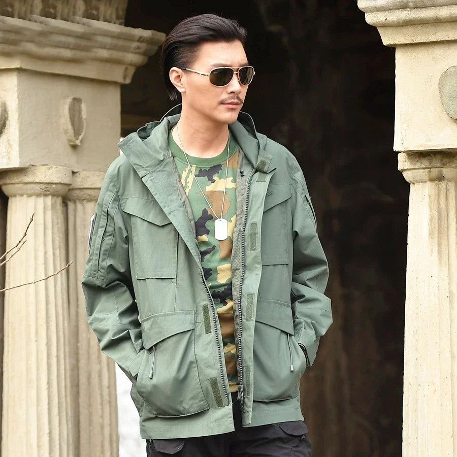M65 Tactical Field Jacket - Military Waterproof Combat Coat