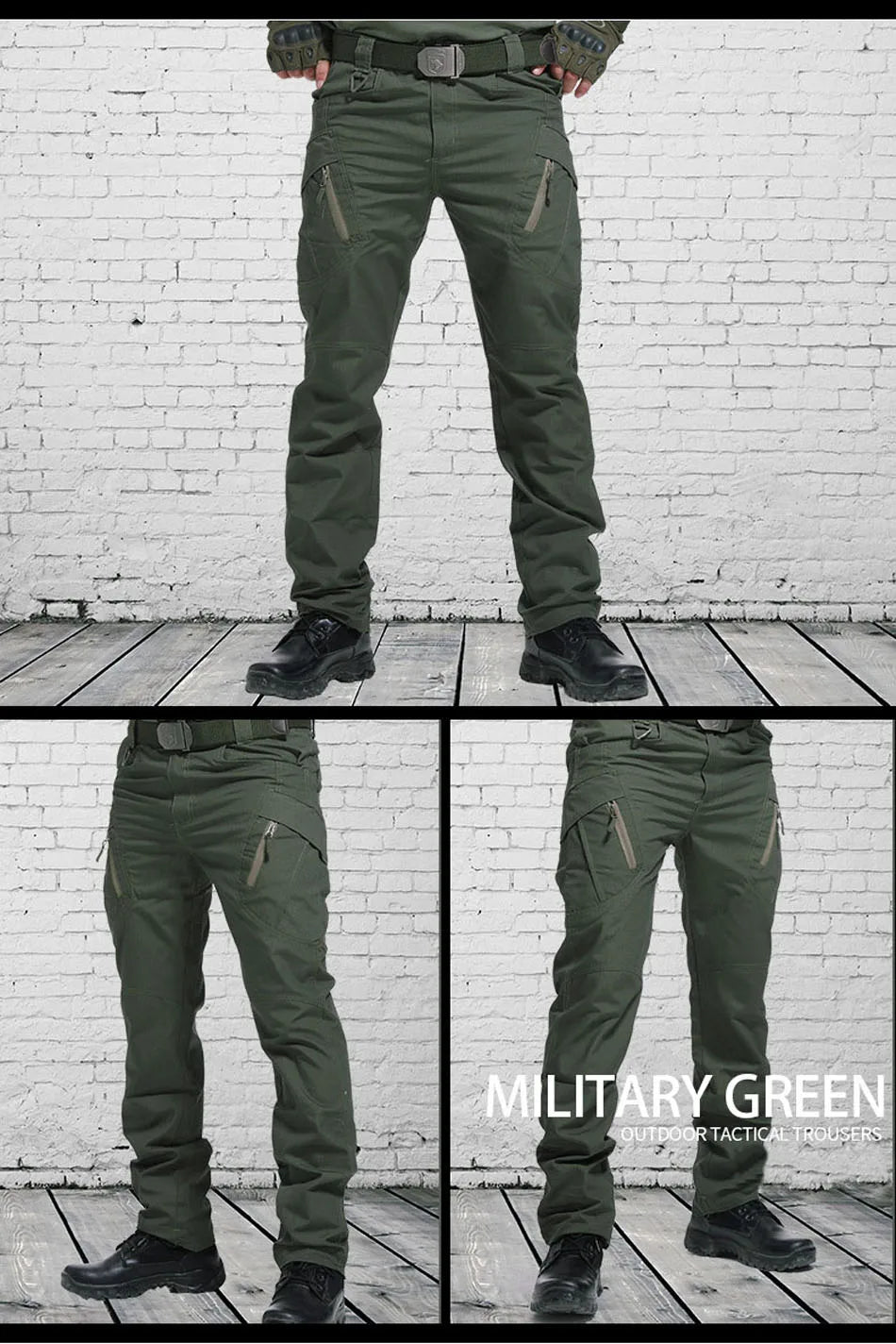 Tactical Waterproof Cargo Pants - Military Multi-Pocket Combat Trousers