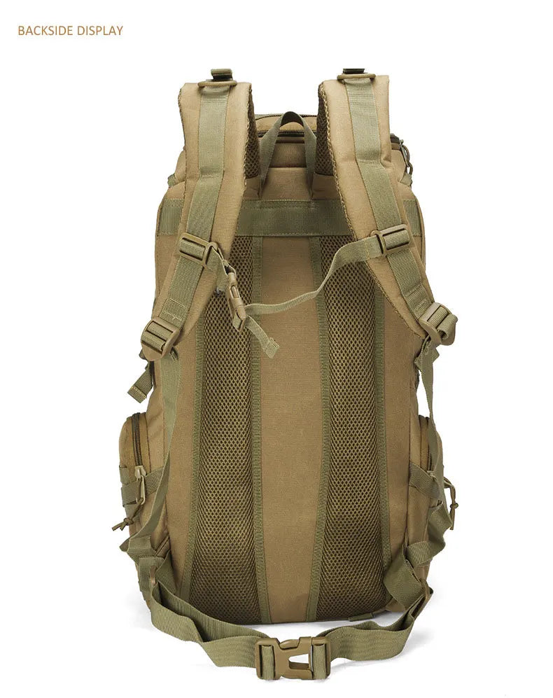 Tactical MOLLE Survival Backpack - Military EDC Rucksack
