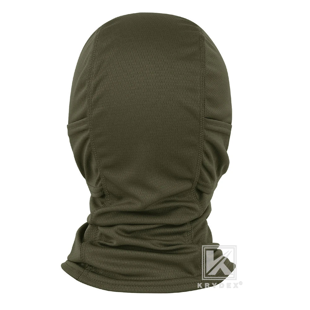 KRYDEX Tactical Face Mask Balaclava Camouflage Full Head Wrap Quick Dry Neck Gaiter UV Protection Hood for Cycling, Hiking