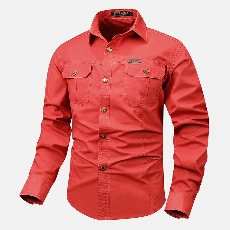 Men’s Tactical Long-Sleeve Shirt