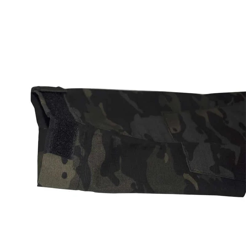 Tactical Combat Shirt - Military-Grade Camo Uniform Top