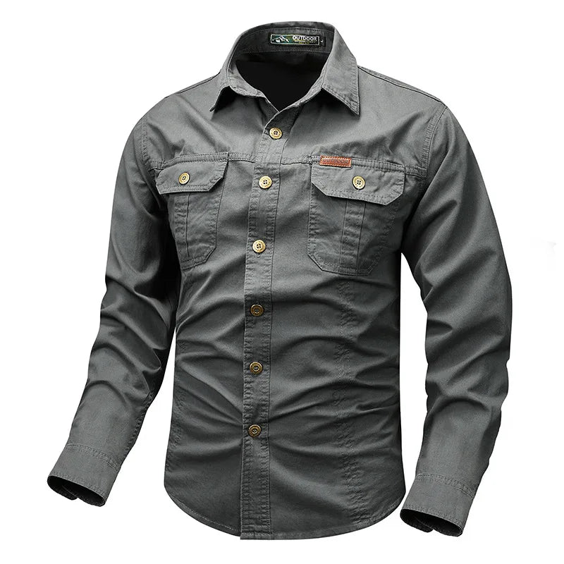 Men’s Tactical Long-Sleeve Shirt