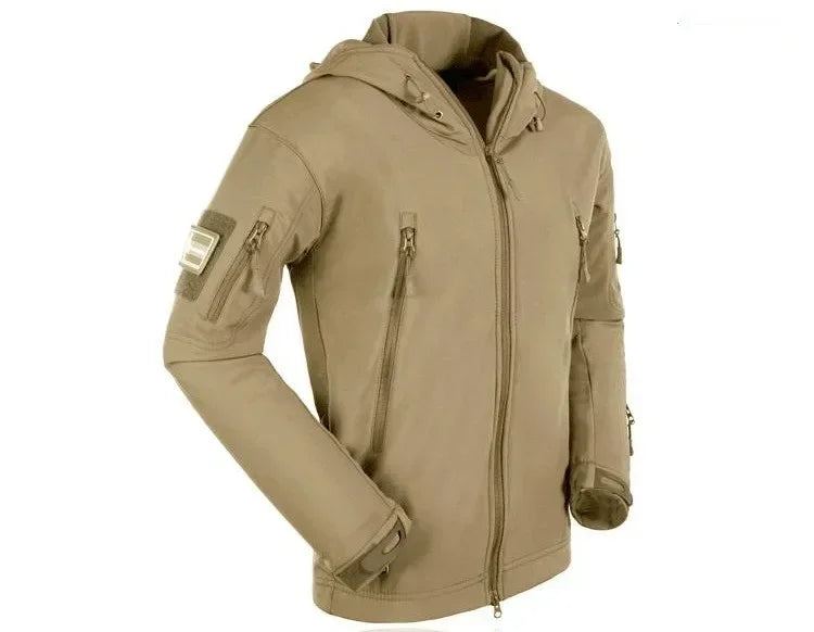 Hiking Jackets Camouflage Hunting Tactical Jacket Autumn Winter Shark Skin Soft Shell Waterproof Jacket Windbreaker