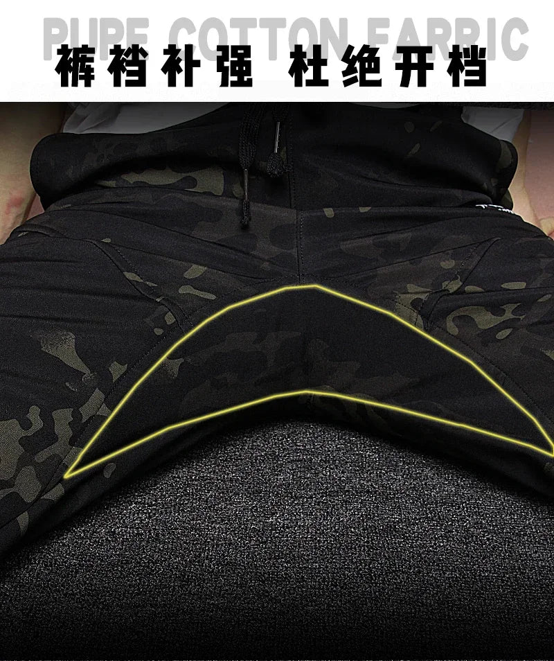 WOLF ENEMY Tactical Winter Set - Sharkskin Waterproof Combat Suit