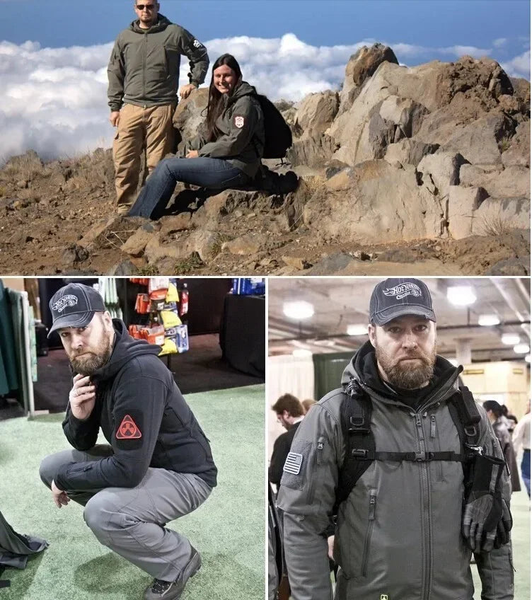 Hiking Jackets Camouflage Hunting Tactical Jacket Autumn Winter Shark Skin Soft Shell Waterproof Jacket Windbreaker