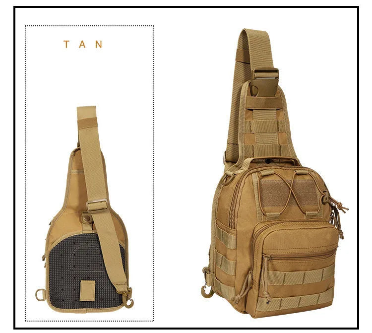 Tactical Sling Chest Bag - Military EDC Shoulder Pack