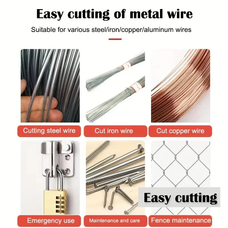 Mini Bolt Cutter Multitool Steel Wire Cutter Labor-saving Multi-functional Strong Cutting Iron Wire Wire Breaker Scissors Pliers