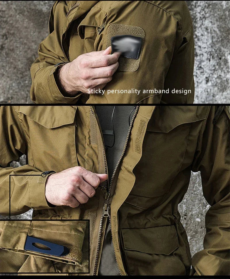 M65 Tactical Field Jacket - Military Waterproof Combat Coat