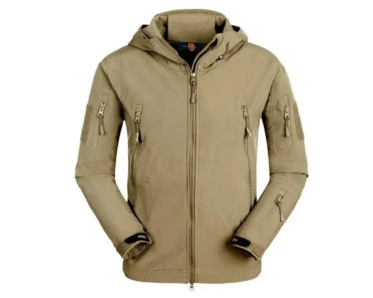 Hiking Jackets Camouflage Hunting Tactical Jacket Autumn Winter Shark Skin Soft Shell Waterproof Jacket Windbreaker