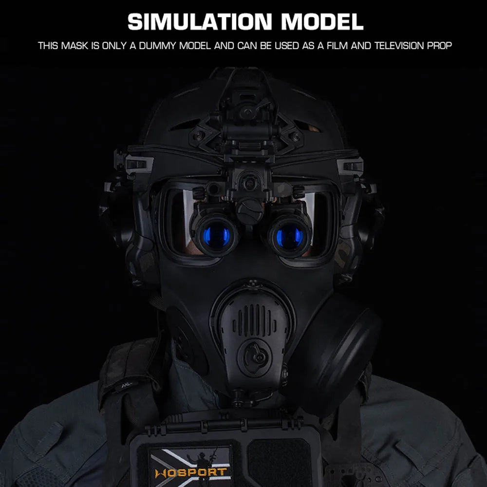 M53 Tactical Gas Mask - Full Face Combat Protective Gear