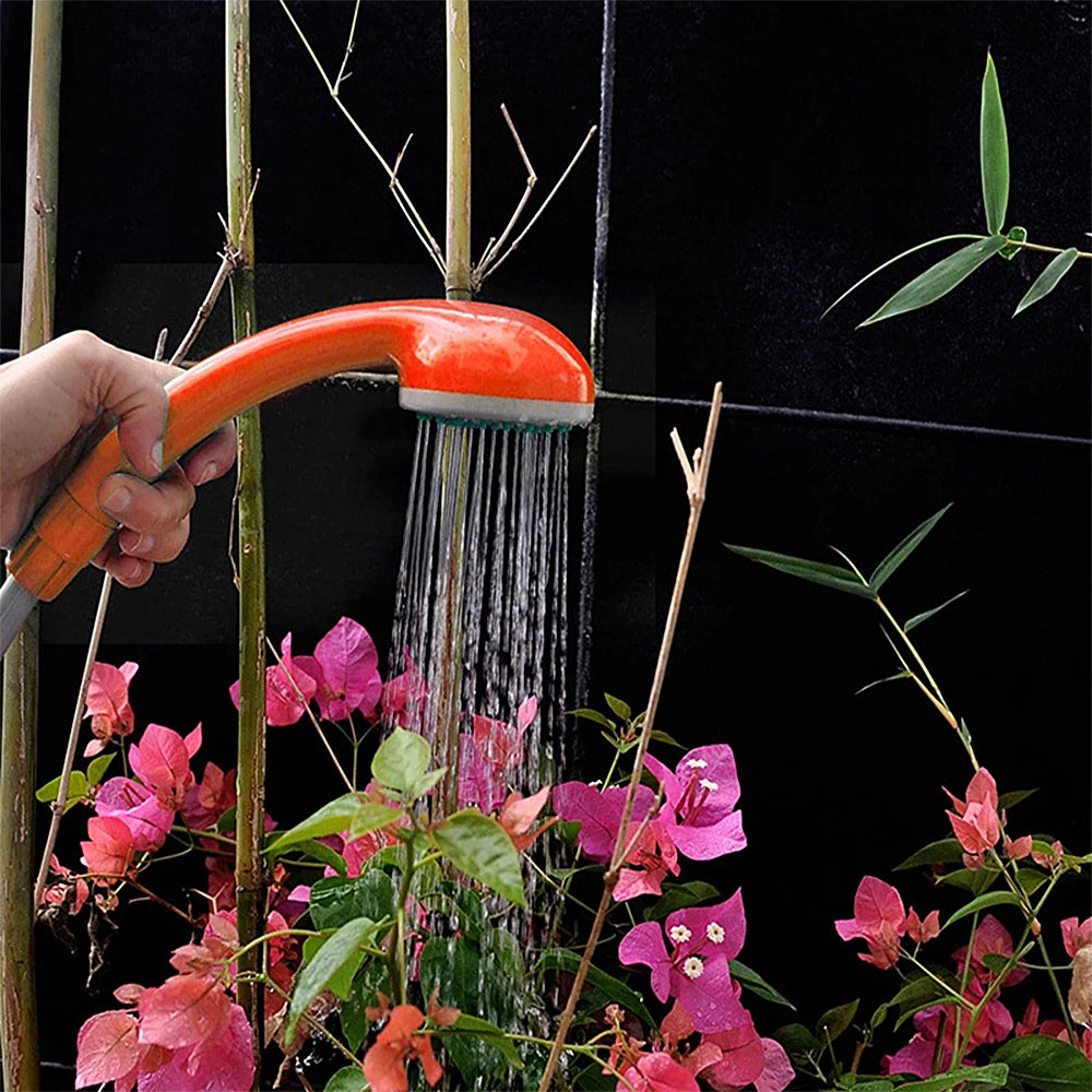 Portable Camping Shower – Rechargeable Outdoor Shower Pump for emergencies, Hiking & Travel