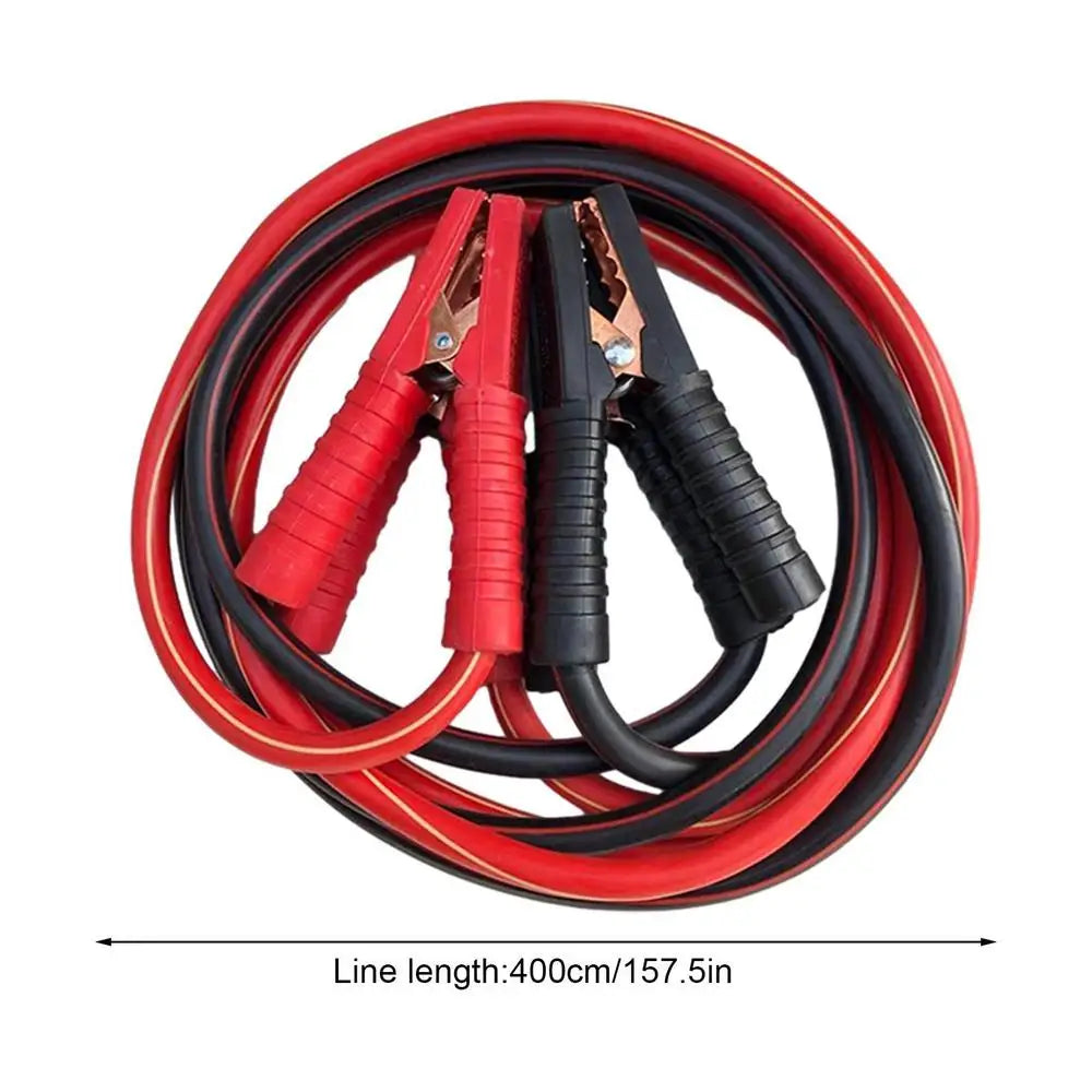 Jumper Cables 1500A 3 m/4M Heavy Duty Automotive Booster Cables Emergency Jump Starter Leads Double-ended With Clamps Clips