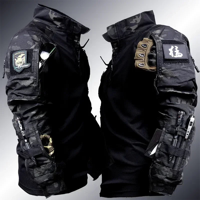 Tactical Suit Men Hunting ClothesMilitary Uniform Assault Hiking Shirts Special Forces Sets Outdoor Pants