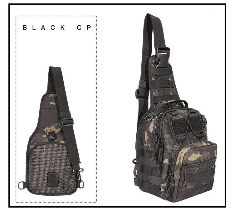 Tactical Sling Chest Bag - Military EDC Shoulder Pack