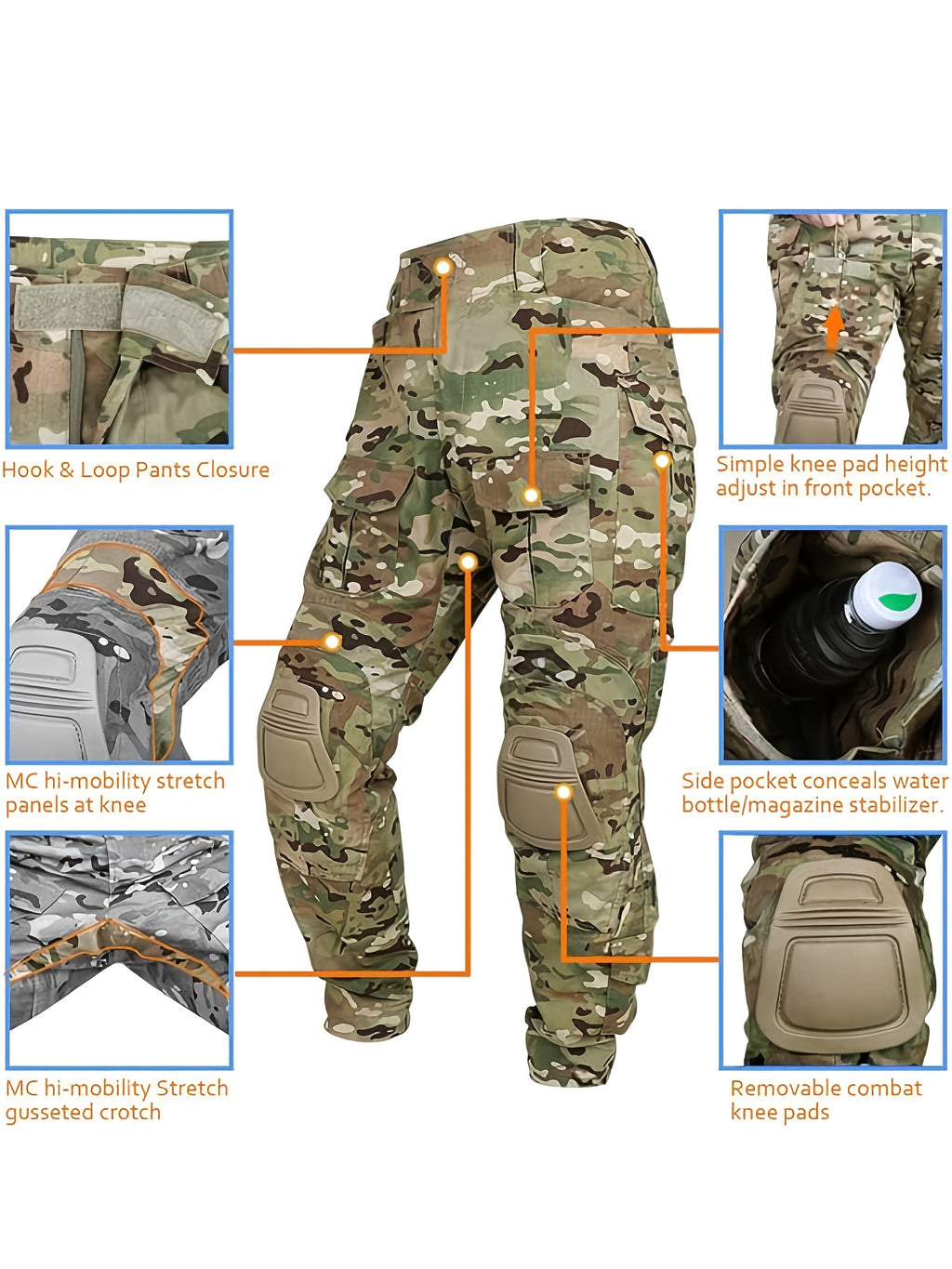 Elite Tactical Camouflage Pants — Rugged, Combat‑Ready, Built for Real Men