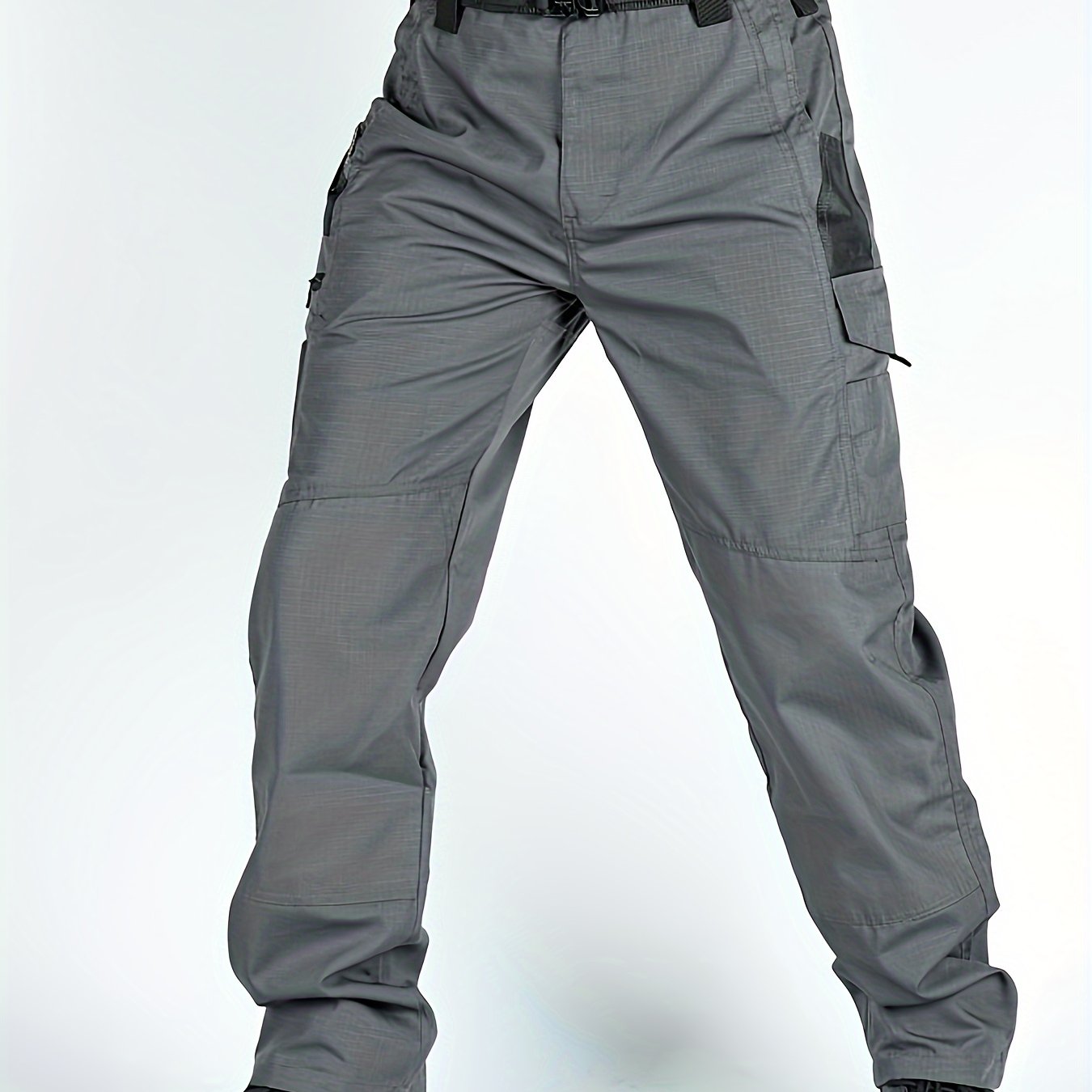 Men's Tactical Pants, Wear-resistant Quick-drying Multi-pocket Cargo Pants For Outdoor Hiking Trekking (Belt Not Included)